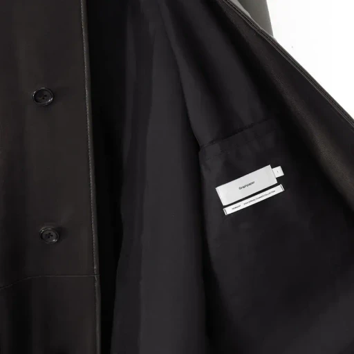 Lamb Leather Car Coat