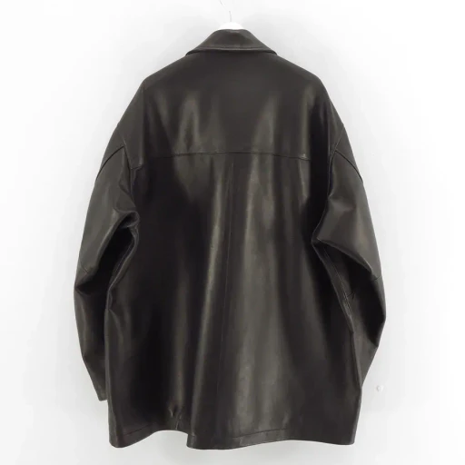 Lamb Leather Car Coat