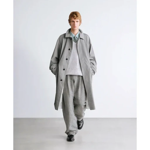 Voile Gabardine Railway Coat