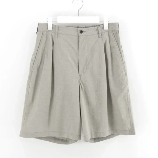 Cotton Wool Poplin Oversized Shorts