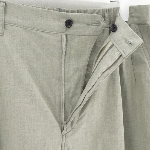 Cotton Wool Poplin Oversized Shorts