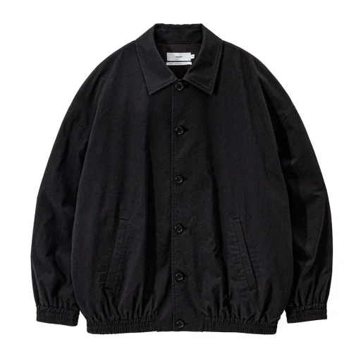 Cotton Wool Poplin Oversized Blouson