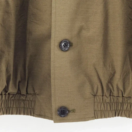 Cotton Wool Poplin Oversized Blouson