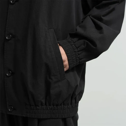 Cotton Wool Poplin Oversized Blouson