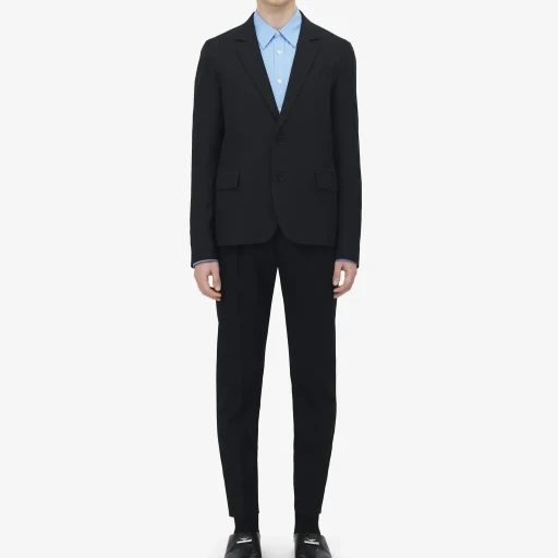 Skull Jacquard Deconstructed Jacket