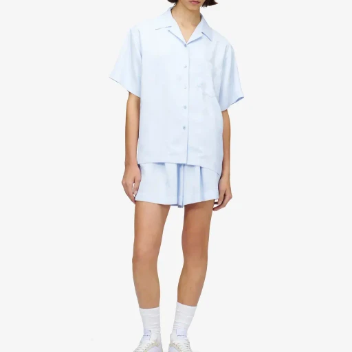 Skull Jacquard Pyjama Shirt