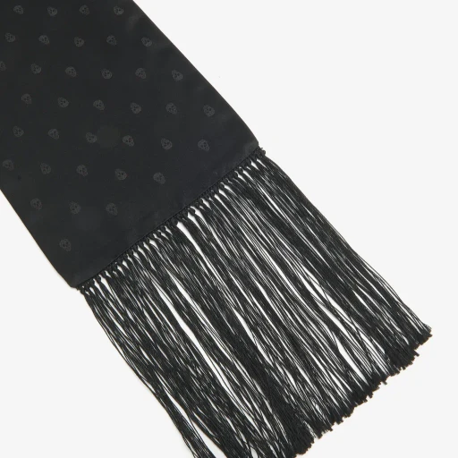 Skull Jacquard Scarf
