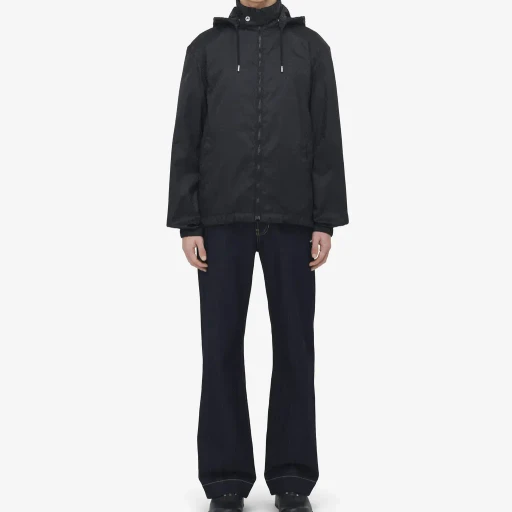 Skull Jacquard Windbreaker