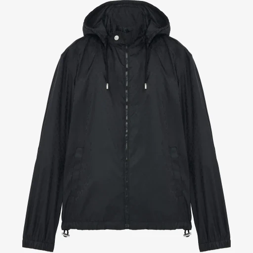 Skull Jacquard Windbreaker