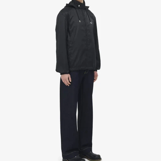 Skull Jacquard Windbreaker