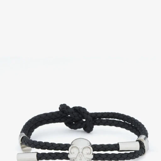 Skull Leather Bracelet