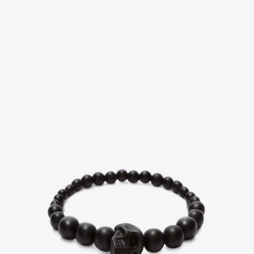 Skull Multi Beaded Bracelet