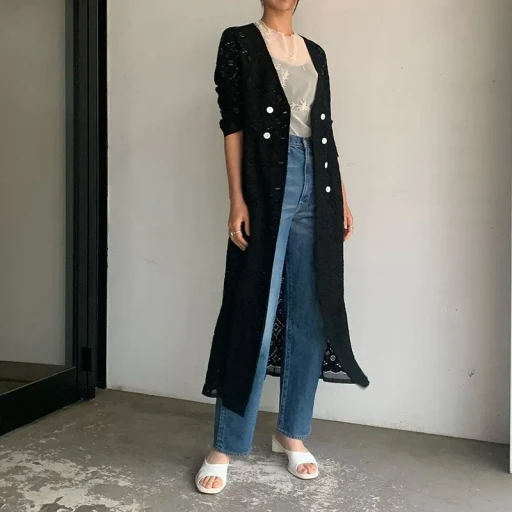 Scallop Lace Coat