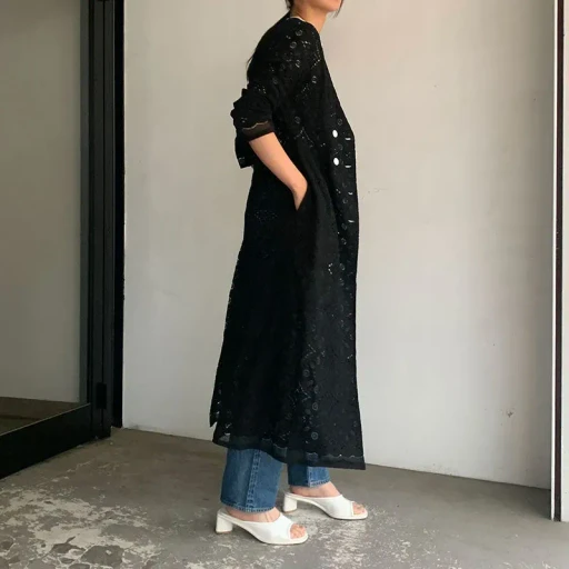 Scallop Lace Coat