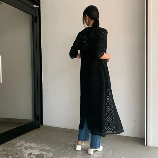 Scallop Lace Coat