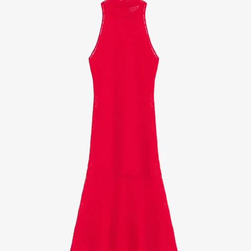 Spider Lace Midi Dress