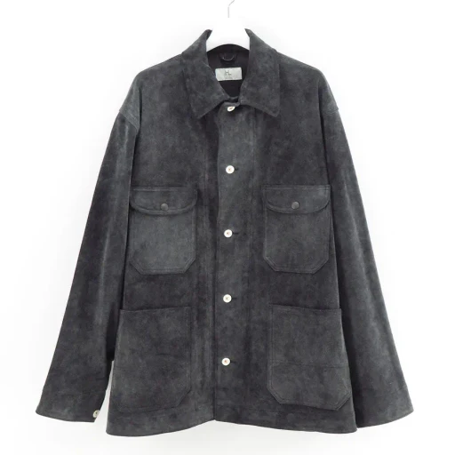 Goat Suede Railroad Chore Jacket