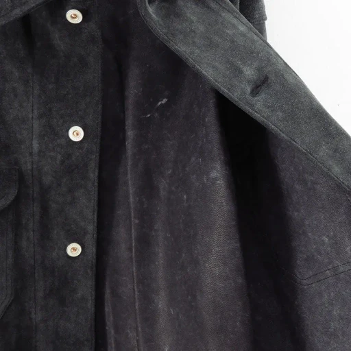 Goat Suede Railroad Chore Jacket