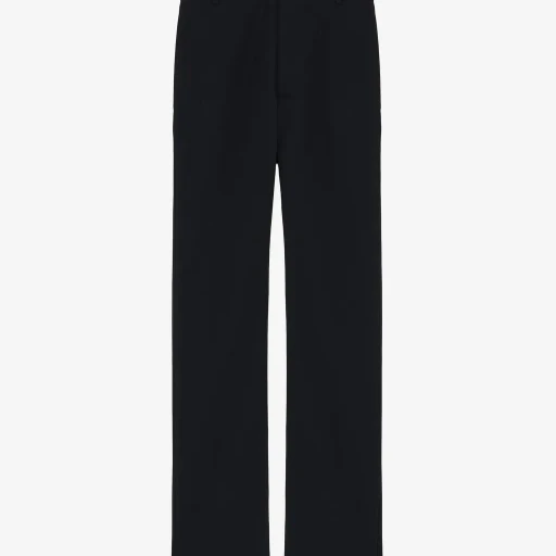 Straight Leg Tailored Trousers