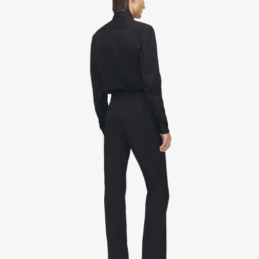 Straight Leg Tailored Trousers