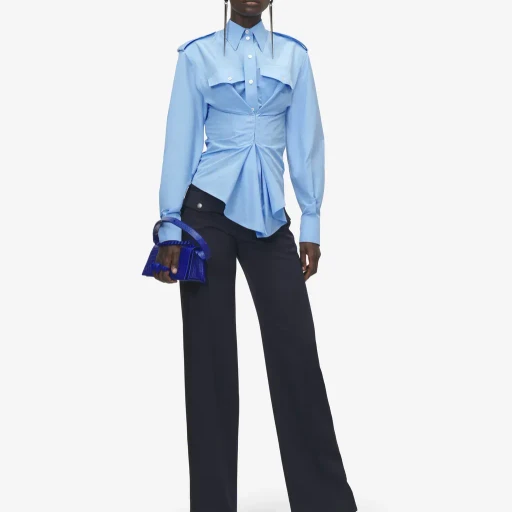 Straight Leg Trousers
