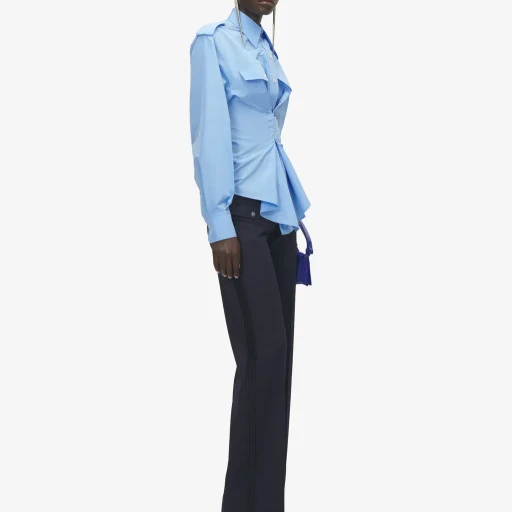 Straight Leg Trousers