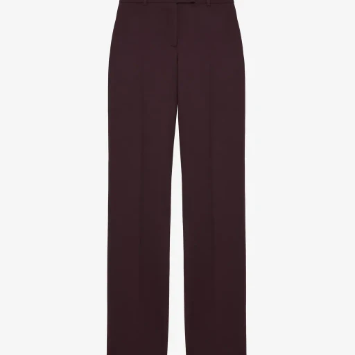 Straight Leg Tailored Trousers