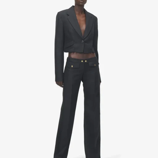 Straight Leg Trousers