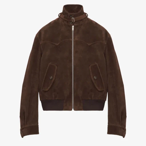 Suede Blouson