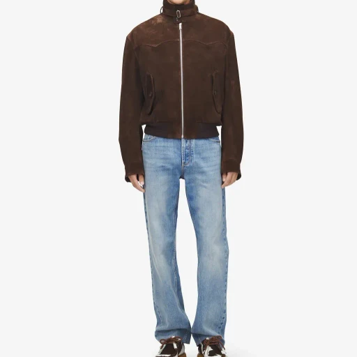 Suede Blouson