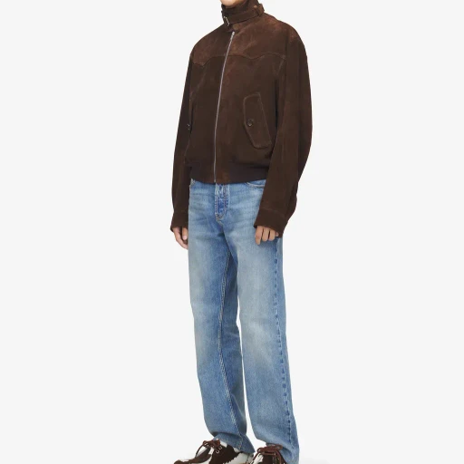 Suede Blouson
