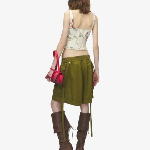 Summer Floral Corset Top