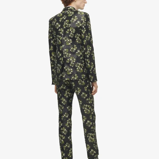 Sunflower Jacquard Trousers