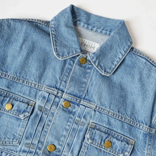 Cropped Denim Jacket