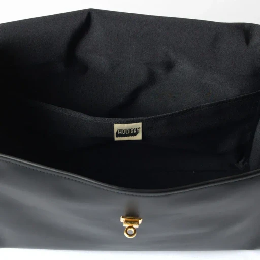 Leather Flap Big Bag