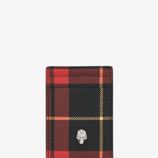 Tartan Magnetic Card Holder