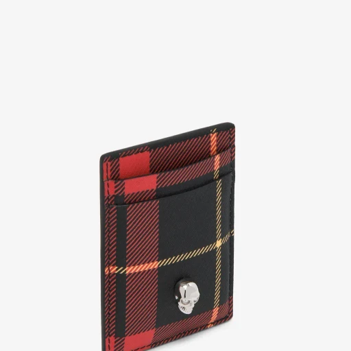 Tartan Magnetic Card Holder