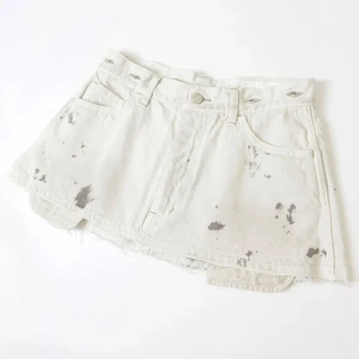 Paint Denim Two-Piece Suspender Pants