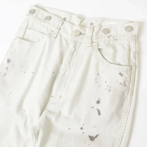 Paint Denim Two-Piece Suspender Pants