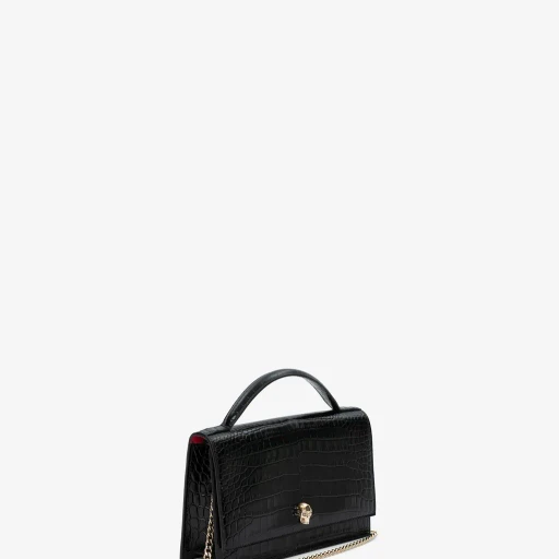 Top Handle Skull Bag