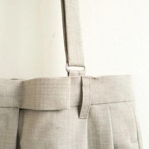 Suspender Tuck Pants