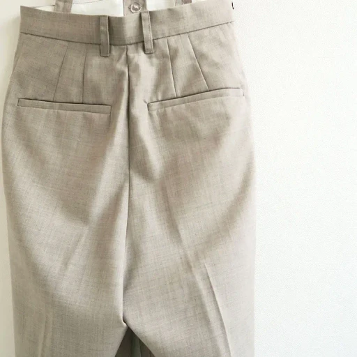 Suspender Tuck Pants