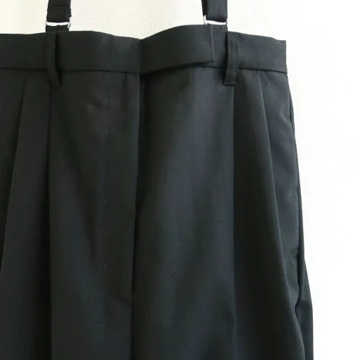 Suspender Tuck Pants