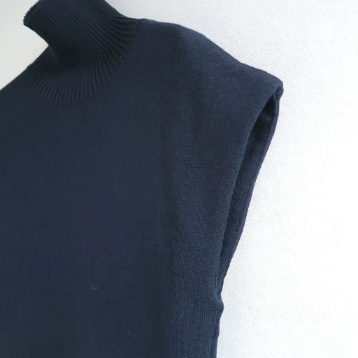 Wool Turtle Knit Dress