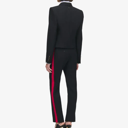 Uniform Double-Breasted Jacket