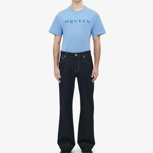 Wide Leg Denim Jeans