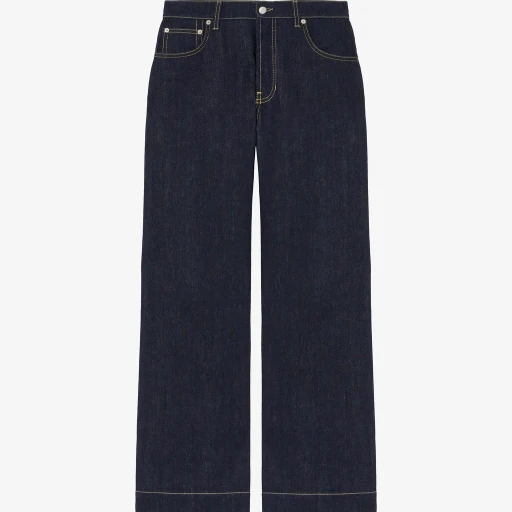 Wide Leg Denim Jeans