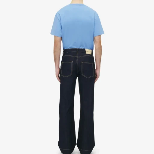 Wide Leg Denim Jeans