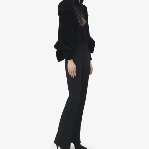 Velvet Panel Jacket