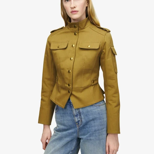 Utility Peplum Jacket